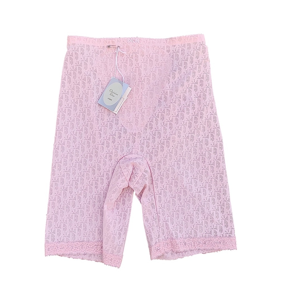 Vintage Christian Dior Sheer Monogram Biker shorts